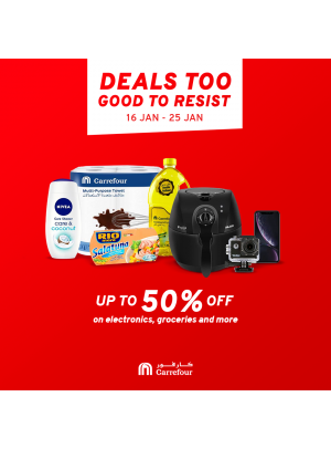 Up To 50% OFF on Electronics, Groceries & More 
