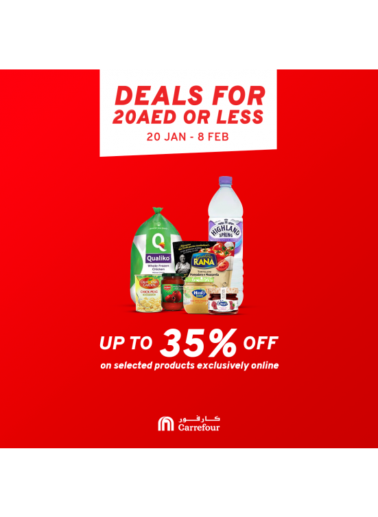 Deals for 20 AED or Less