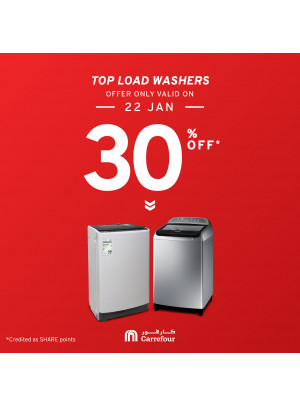 30% Off on Washers