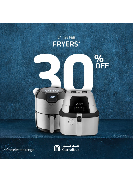 30% Off on Fryers