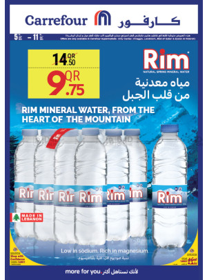 Mineral Water Offer