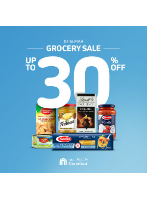 Grocery Sale - Up To 30% Off