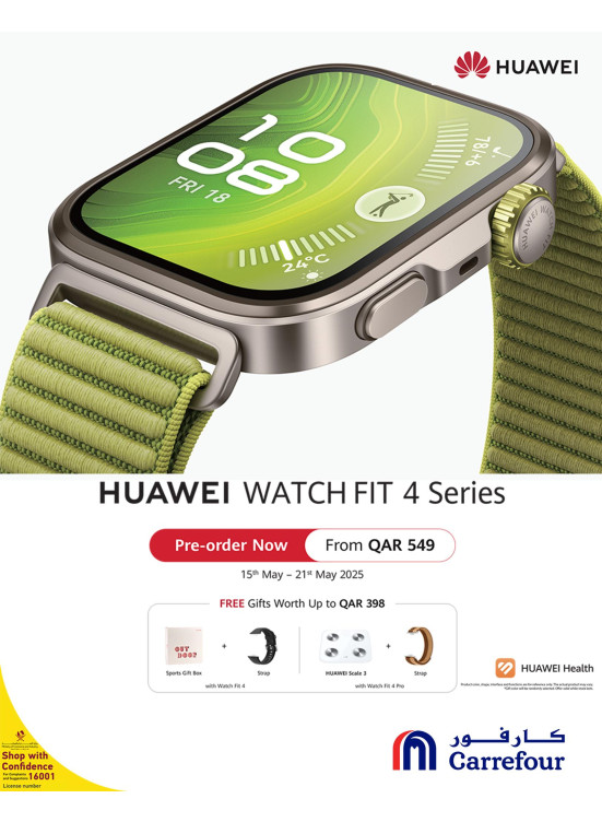 اطلب الآن - Huawei Watch Fit 4
