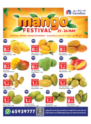 Mango Festival - Avenues Mall, Salmiya, Sulibikhat & 360 Mall
