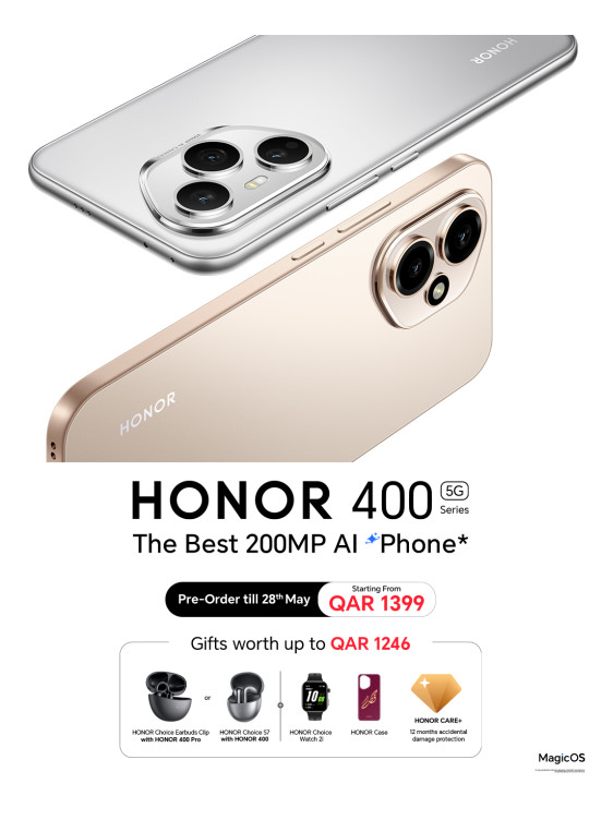 اطلب مسبقًا الآن - HONOR 400 Series