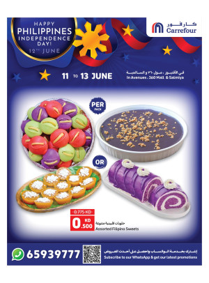 Philippine Independence Day Deals - Avenues Mall, Salmiya & 360 Mall
