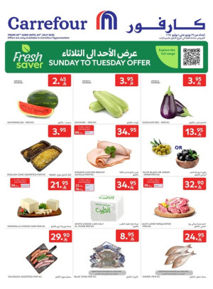 Sunday to Tuesday Offers