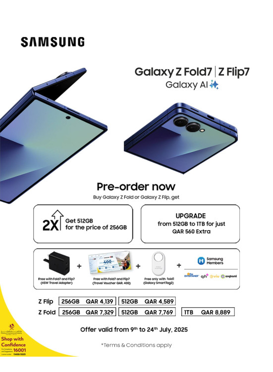Available Now - Samsung Galaxy Z Fold7 | Z Flip7