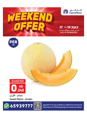 Weekend Offer