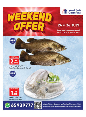 Weekend Offer