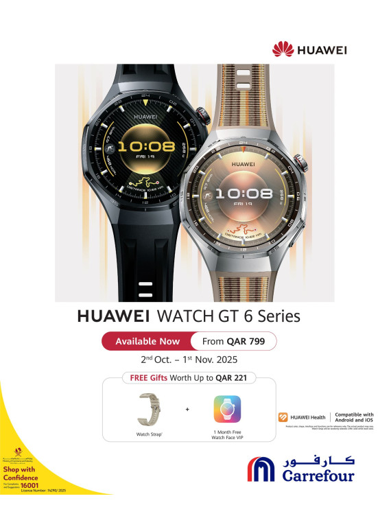 Pre-order - Huawei Watch GT 6 Series
