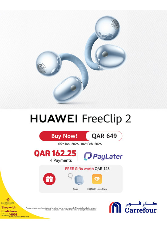 Pre-Order Now - Huawei FreeClip 2
