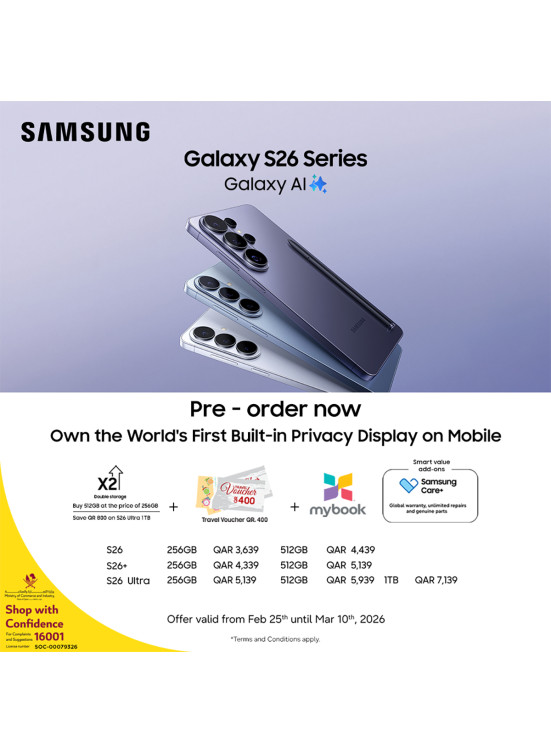 اطلب مسبقًا الآن سلسلة Samsung Galaxy S26