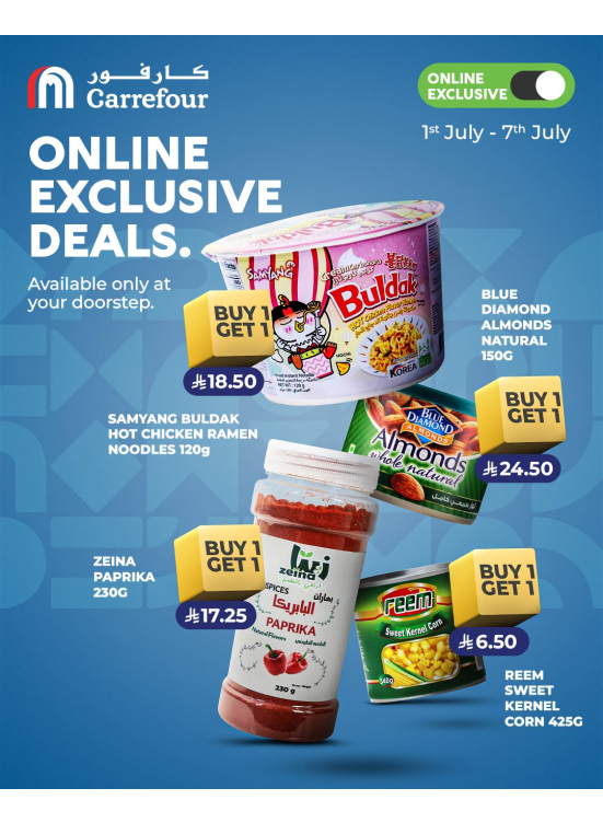 Online Exclusive Deals