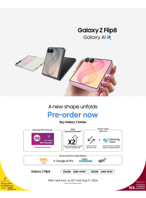 Pre Order Now - Samsung Galaxy Z Flip8