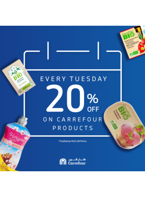 20% Off on Carrefour Products