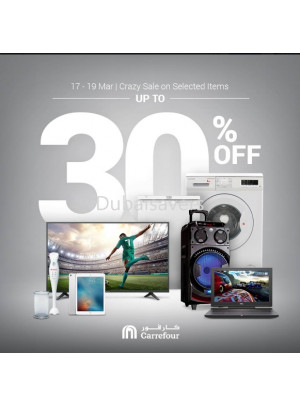 Crazy Sale 30% on Electronics