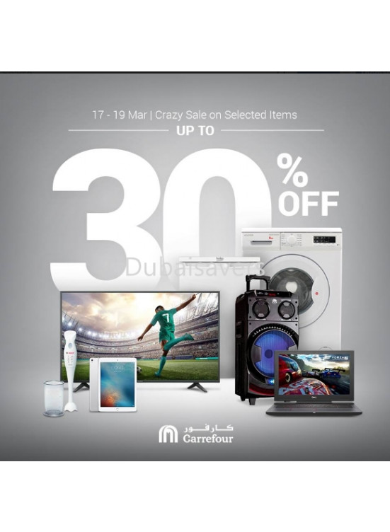 Crazy Sale 30% on Electronics