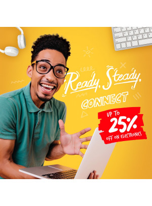 خصم رائع حتى 25% على الإلكترونيات
