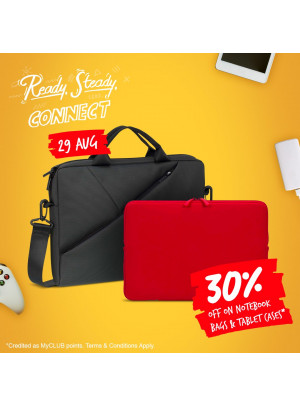 30% Off on Notebooks Bags & Tablet Cases