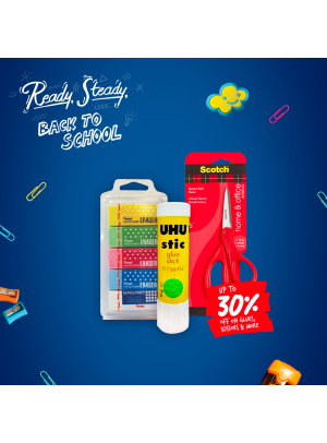 Up To 30% Off on Glues, Scissors & More