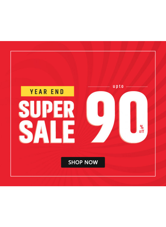 Year End Super Sale - Up To 90% Off