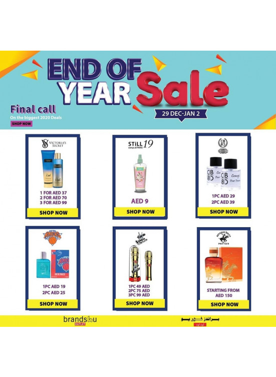 End Of Year Sale