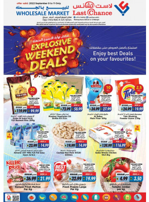 Explosive Weekend Deals