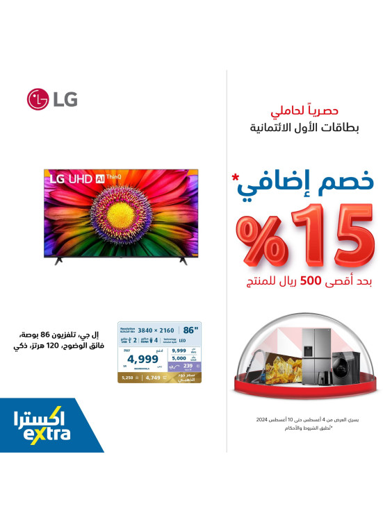 15% Additional Discount Offers on Screens
