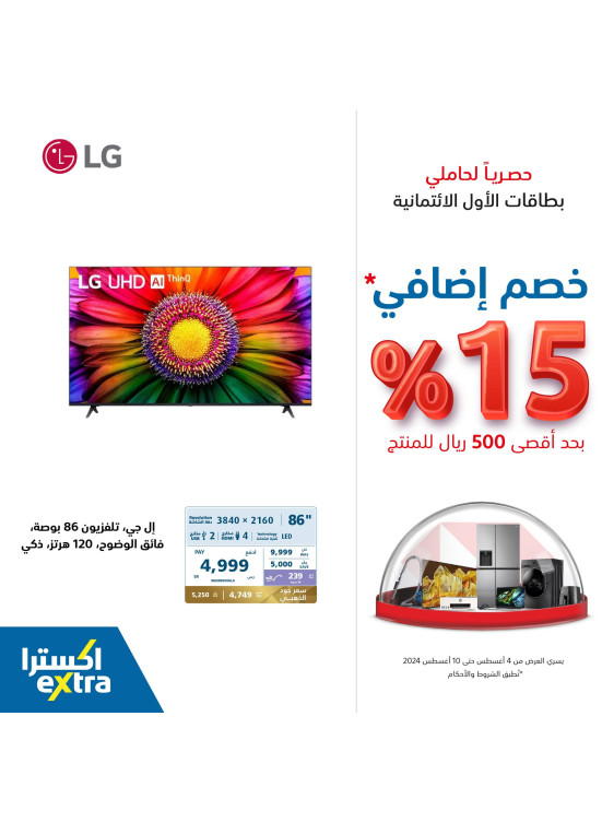 15% Additional Discount Offers on Screens