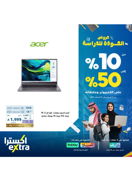عروض العودة إلى المدرسة على اللابتوبات، العدد السابع