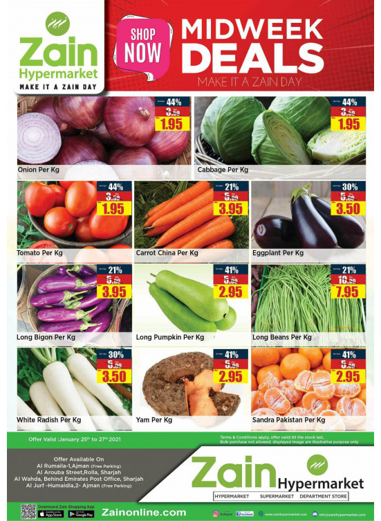 Midweek Deals