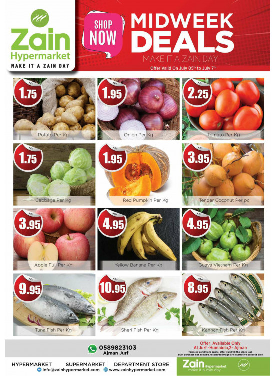 Midweek Deals - Al Jurf, Ajman