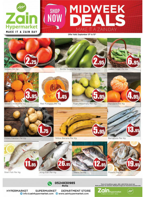 Midweek Deals - Rolla, Sharjah