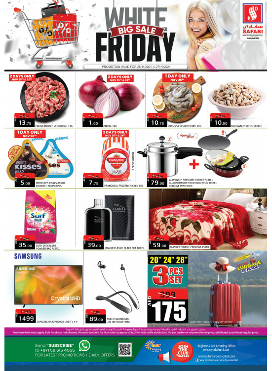 Big White Friday Sale