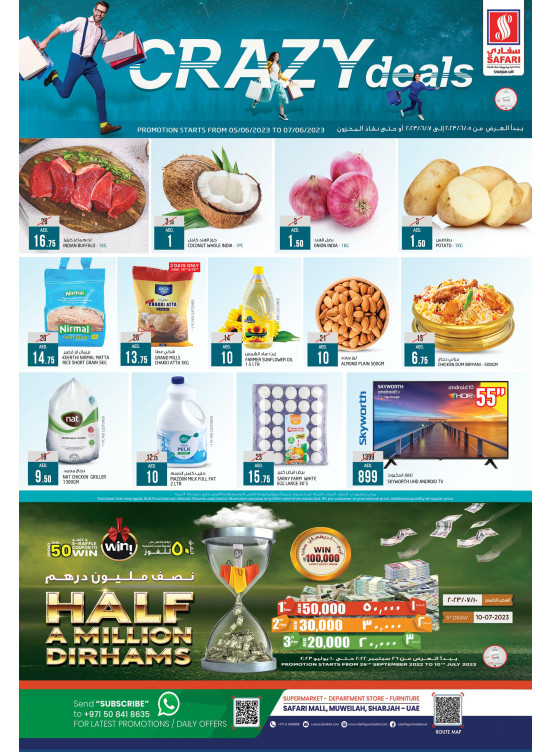 Crazy Deals from Safari Hypermarket until 7th June Safari Hypermarket