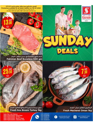 Sunday Offers