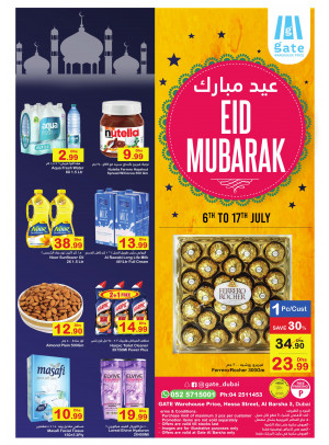 Eid Al Adha Offers - Al Barsha 3, Dubai