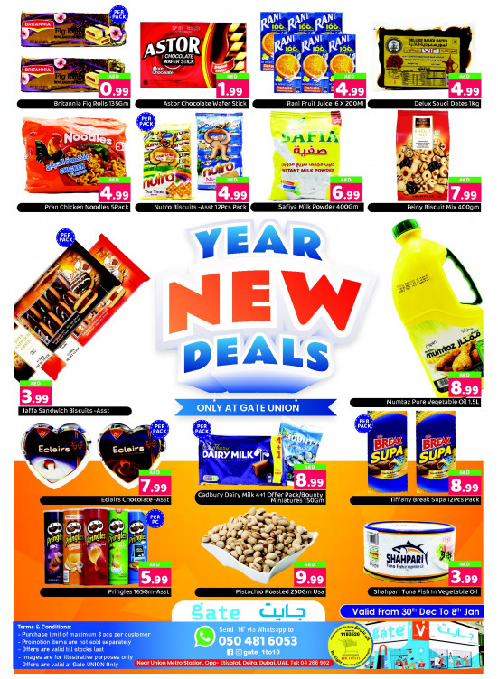 New Year Deals - Union
