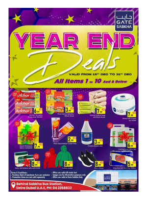 Year End Deals - Sabkha, Dubai