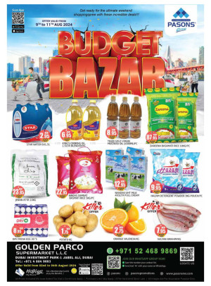 Weekend Deals - Golden Parco Supermarket