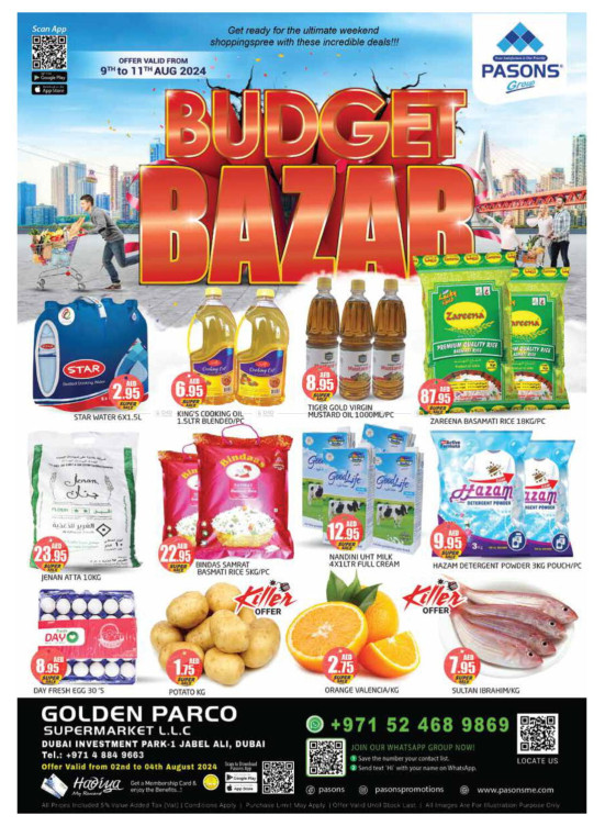 Weekend Deals - Golden Parco Supermarket
