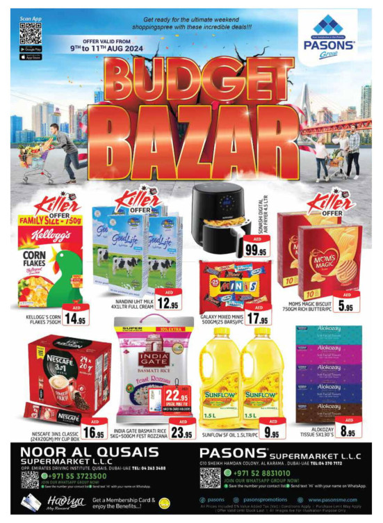 Weekend Deals - Noor Al Qusais Supermarket & Al Karama, Dubai