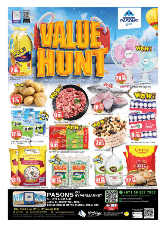Weekend Deals - Pasons 20 Supermarket