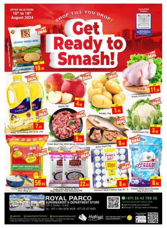 Weekend Deals - Royal Parco Supermarket & Department Store DIP2