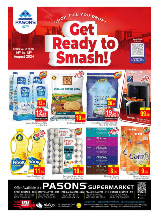 Weekend Deals - Pasons 18 Supermarket