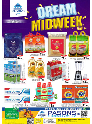 Midweek Deals - Pasons 18 Supermarket