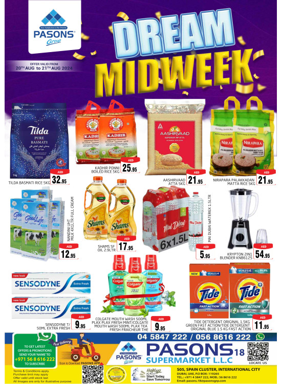Midweek Deals - Pasons 18 Supermarket