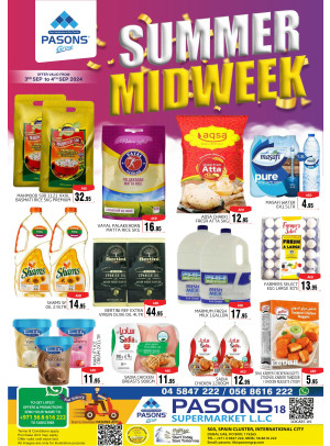 Summer Midweek - Pasons 18 Supermarket
