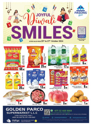 Diwali Smiles - Golden Parco Supermarket
